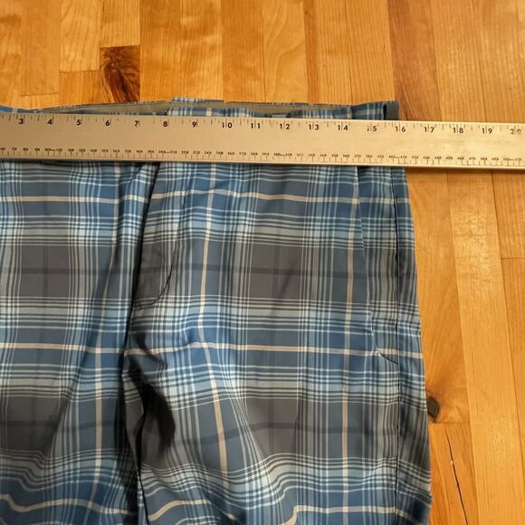 Nike Golf Short Tour Performance Plaid‎ Golf Casual Active Athleasure Mens 30 - Picture 7 of 12